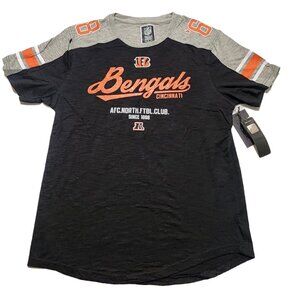 Cincinnati Bengals Short‎ Sleeve T-shirt Size Large #68